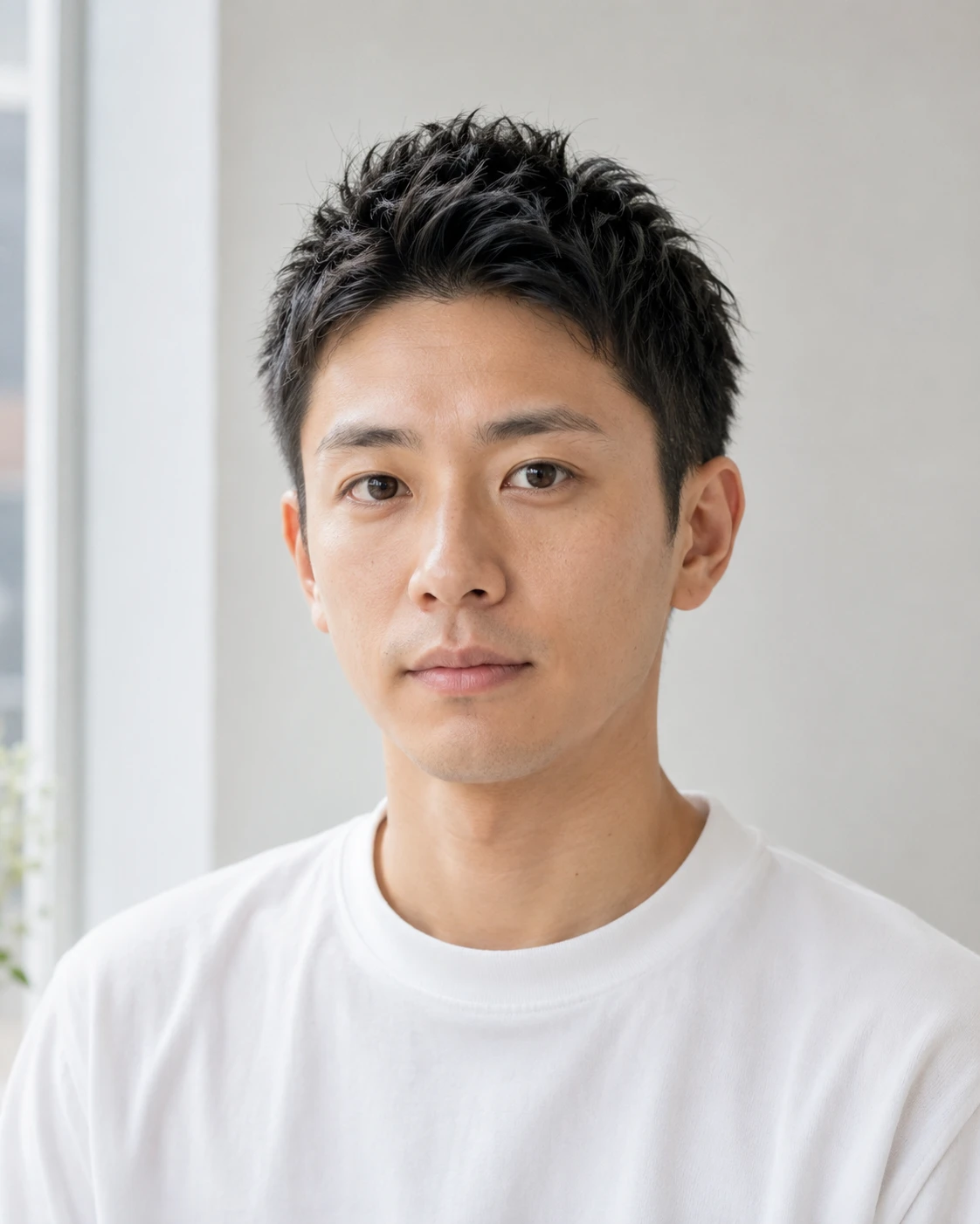 丸顔向けクリーンショート